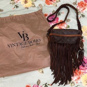 Vintage Boho Revamped Louis Vuitton